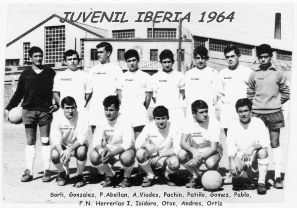 Alineación Juveniles del Club Atlético Iberia temporada 1963-1964