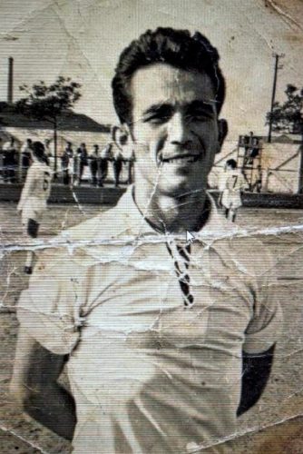 Pedro Mellado, jugador del Club Atlético Iberia